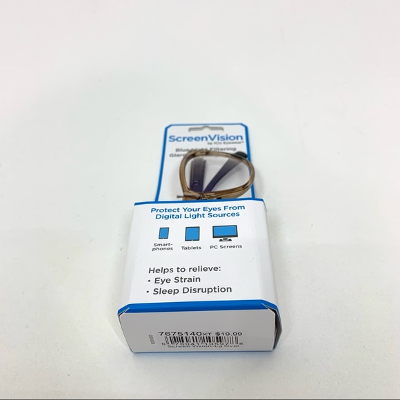 Blue Light Filtering Glare Reducing Tortoise Shell Eyeglasses Screen Vision - Picture 2 of 7